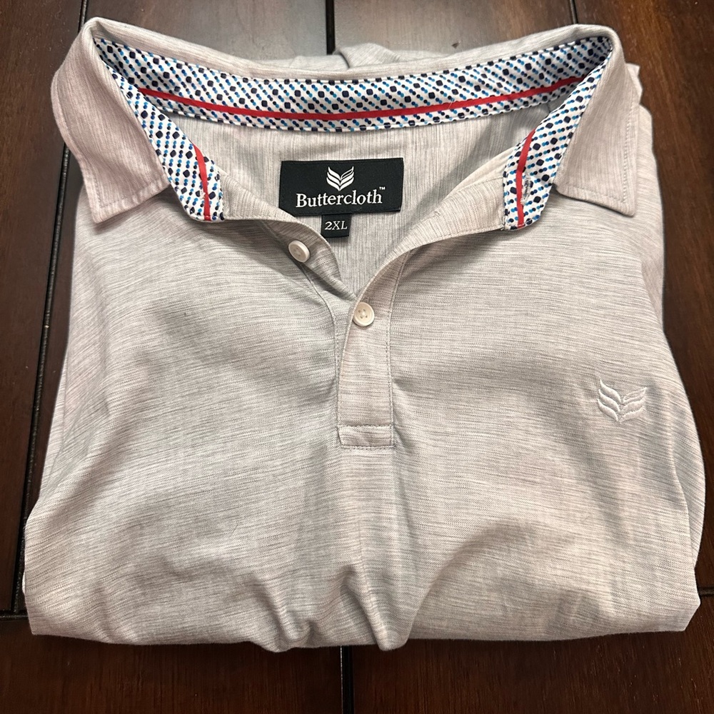 BUTTERCLOTH Good Company in Blue Long Sleeve 2XL